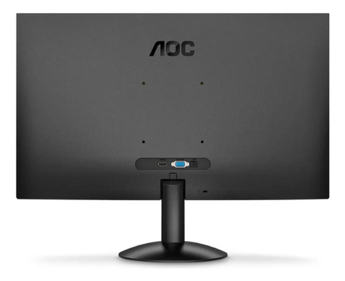 Monitor Aoc 23,8 Led Full-hd, 100hz, 1ms, Vesa - 24b30hm2 Preto