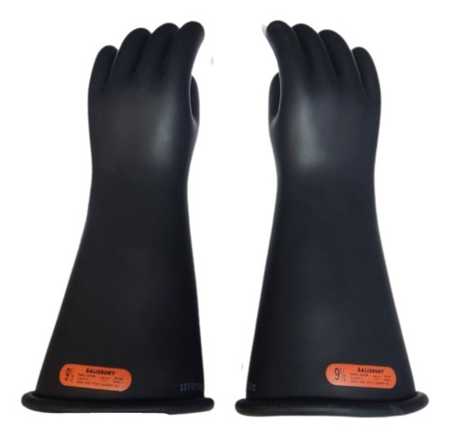 Guantes Dieléctrico Clase 4 Tipo 1 Salisbury 36000v N°9 1/2