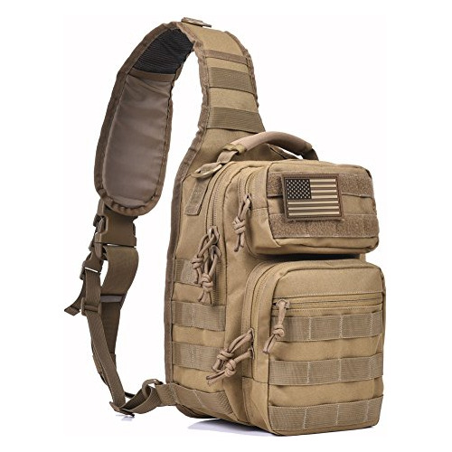 Reebow Gear Tactical Sling Bag Military Paquete De Mochila D