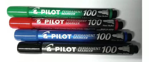 Pilot Rotulador Permanente Sca-100 Azul -12u- con Ofertas en