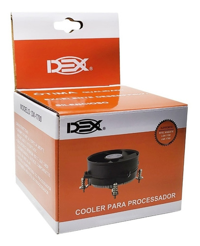 Imagem 6 de 6 de Cooler Cpu Lga Socket 1150 1151 1155 1200 1700 Core I3 I5 I7