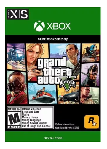 Gta 5 Xbox 360 Original Midia Digital Codigo De 25 Digitos