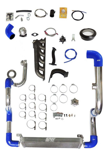 Kit Turbo Bmw E36 325 328 Completo S/ Turbina C/ Intercooler