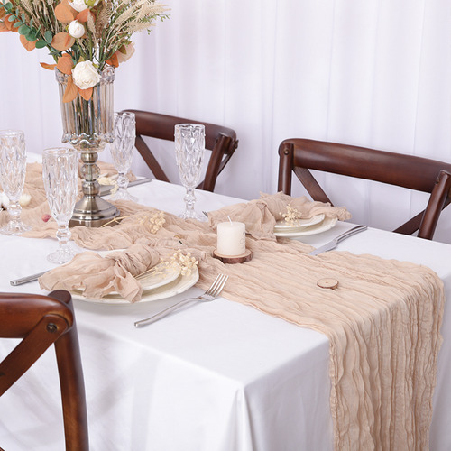Mantel De Tela Tipo Queso, Gasa, Crepé, Mantel De Mesa