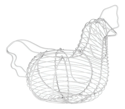 Cesta Creativa De Almacenamiento De Huevos De Hierro
