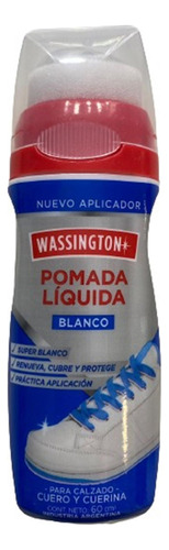 Pomada Liquida Wassington Para Cuero Y Cuerina X 6 Unidades