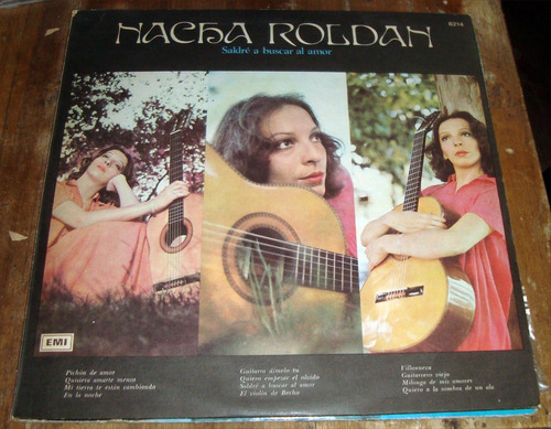 Nacha Roldan Saldre A Buscar Al Amor Lp Argentino Kktus