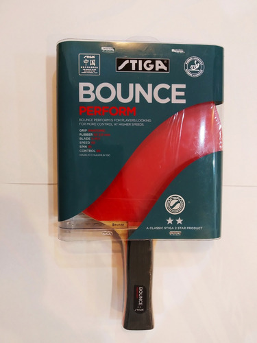 Paleta Tenis De Mesa Ping Pong Stiga Bounce Perform Pro