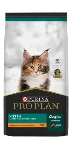 Alimento Pro Plan  Kitten Sabor Pollo Y Arroz  Bolsa De 3kg