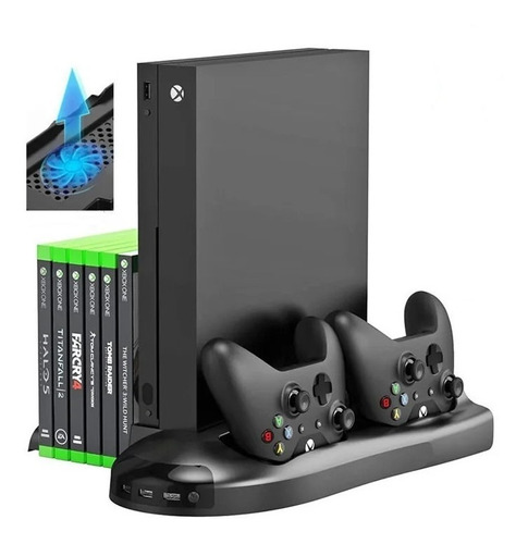 Xboxonex Soporte Vertical Ventilador De Refrigeración 5 En 1