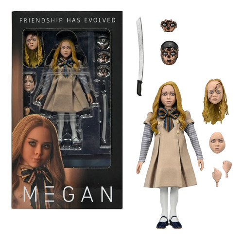Megan Model 3 Generative Android M3gan Clothed Neca Original