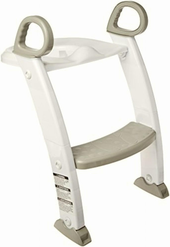 Spuddies Spuddies Potty Con Escalera, Color Blanco/gris,