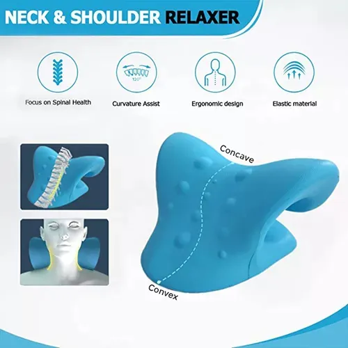 Camilla Quiropráctica Para Cuello, Hombros, Relajación De La