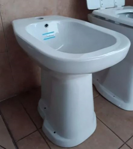 Imagen 5 de 10 de Inodoro Elevado + Bidet Elevado Monocomando + Tapa Inodoro Frente Abierto + Griferia Bidet Mono S/transferencia Envio