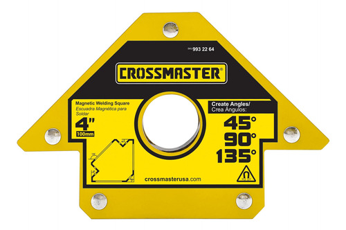 Escuadra Magnética Soldar 23kg-3 Ángulos Crossmaster 9932264