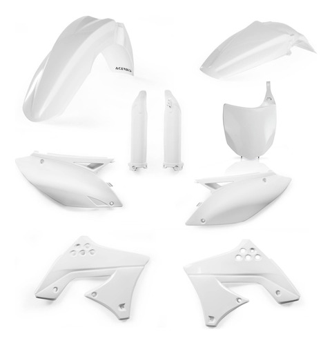 Kit Completo De Plasticos Kawasaki Kx 250 F 2011 - Cafe Race