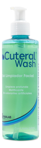 Gel De Limpieza Cuteral Panalab Facial Para Seborrea 240ml