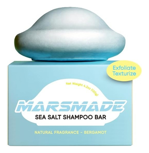 Shampoo Marsmade Sal Marina Barra 120g