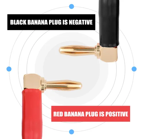 Cable De Altavoz De Cobre Puro De Alta Fidelidad Banana Plug