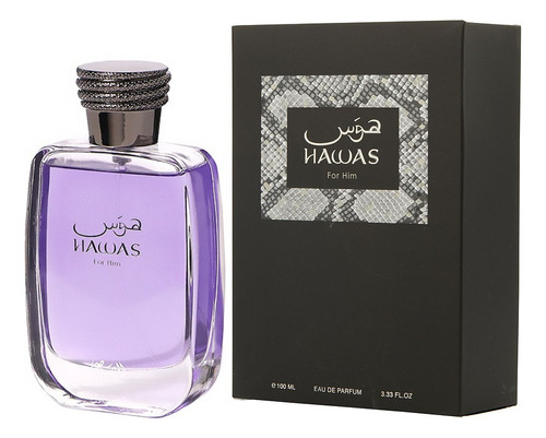 Perfume Rasasi Hawas Eau De Parfum 100 ml. Original - Árabe 