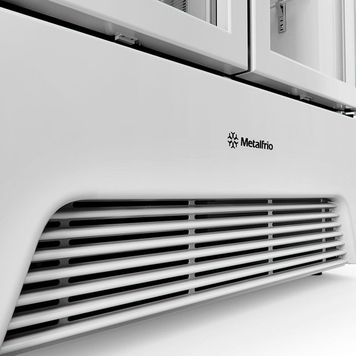 Expositor Vertical Porta Dupla Slim Metalfrio Vb70 752l 127v