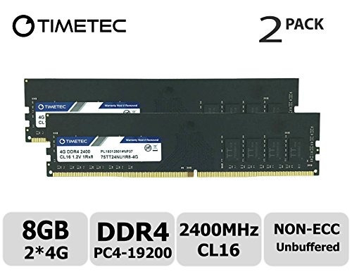 Memoria Ram Timetec Hynix Ic 8gb Kit (2x4gb) Ddr4 2400mhz