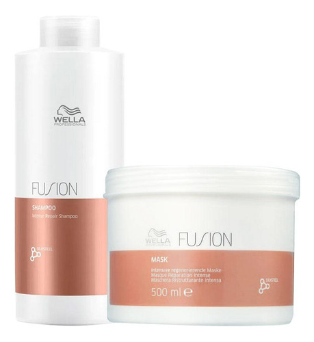 Kit Wella Pro Fusion Profissional - Sh E Másc