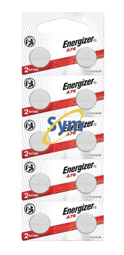 Pila Alcalina A76 Blister X 10  Energizer | Symnet