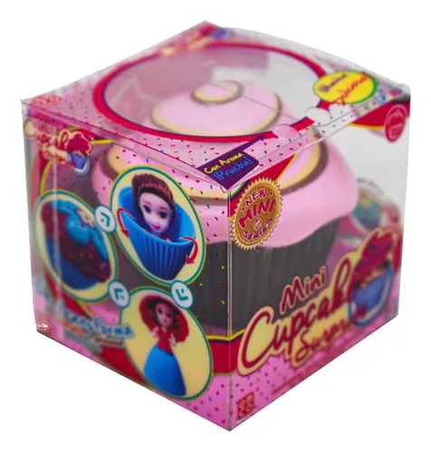Mini Cupcake Surprise Pack 12 Mu ecas Transformables Emco