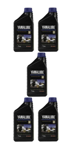 Aceite Nautico Yamalube 2t Tc-w3 Pack 5 Botellas Yamaha