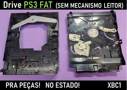 Sucata - Drive  Blu-ray Ps3 Fat - Pra Apenas Peças- Xbc1