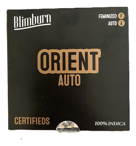 3 Semillas Colección Orient Auto Blimburn