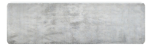 Passadeira Pratatêxtil 0,66m X 2,50m Antiderrapante. Desenho Do Tecido Prata