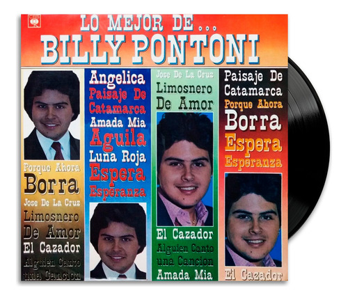 Billy Pontoni - Lo Mejor - Lp