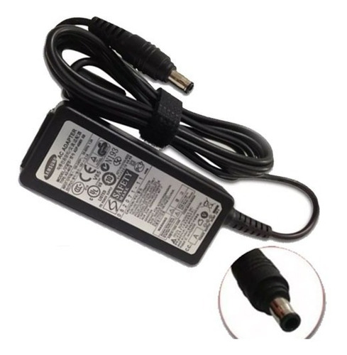 Cargador De Laptop Mini Samsung 19v 2.1a 3.0mm* 1.0mm