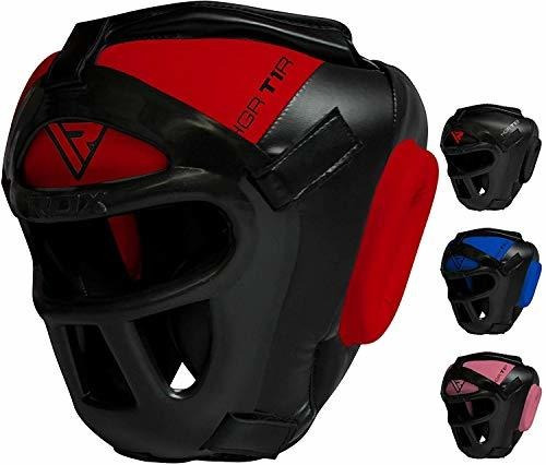 Rdx Head Guard Maya Hide Leather Boxing Headgear