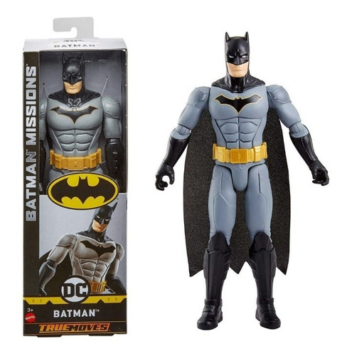 Combo Figuras Batman Mission 30cm Batman + Mr Freeze