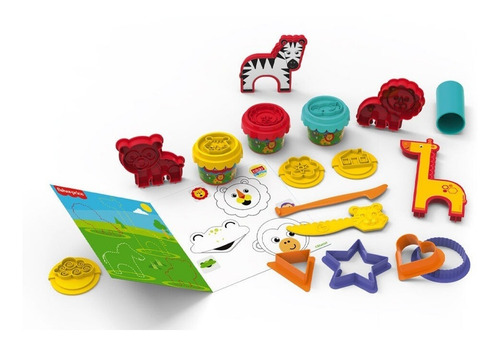 Fisher Price Juego De Masa Moldeadora Con Accesorios +3 Años