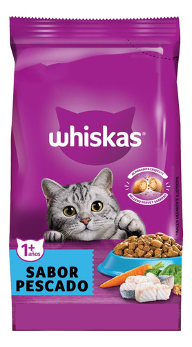 Alimento Para Gato  Pescado Whiskas 1kg