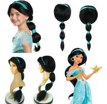Comprar 1 Peluca Princesas Y Otras Elsa, Jazmín, Sirenita, Niña