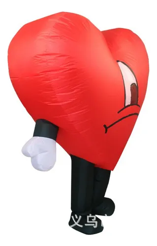 Disfraz Inflable En Forma De Corazón