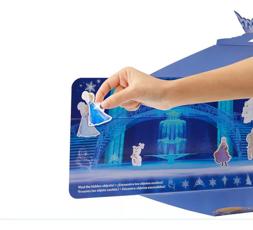 Boneca Elsa Spin And Reveal Disney Frozen