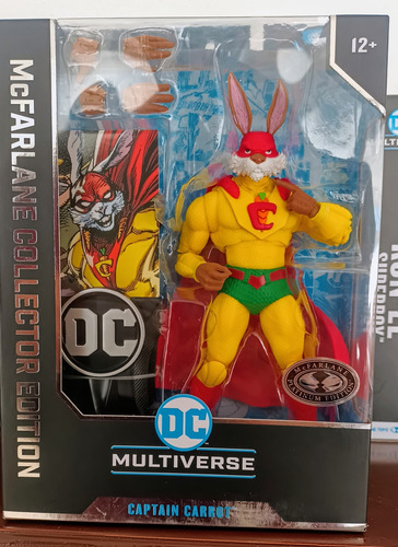 Captain Carrot Collector Mcfarlane Dc Multiverse Platinum
