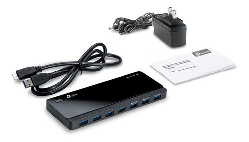 Hub 7 Puertos Usb 3.0 5 Gbps Tplink Uh720 2 Puertos Carga