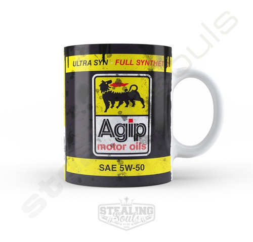 Taza De Porcelana Fierrera - Agip | Oil - Aceite