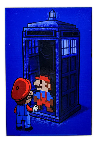 Quadro Em Mdf Mario - Dr Who