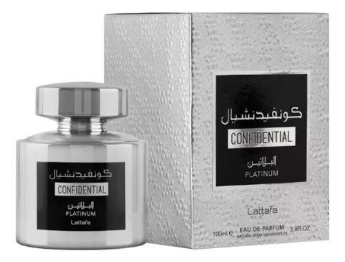 Perfume Lattafa Confidential Platinun Edp@legend Perfumeria