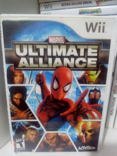 Juego Para Nintendo Wii Marvel Ultimate Alliance Wiiu Wii U 