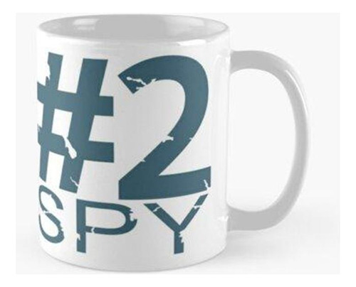 Taza Spy Number 2 Mug - Blu Calidad Premium