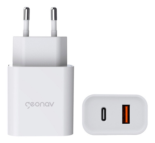 Carregador Usb-a E Usb-c Ultrarrápido Pd 20w + Qc 3.0 18w